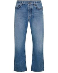 Off-White c/o Virgil Abloh - Half Arrow Straight Leg Jeans - Lyst