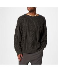 Fear Of God - Cable Knit Jumper - Lyst