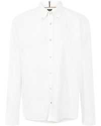 BOSS - Long Sleeve Oxford Shirt - Lyst