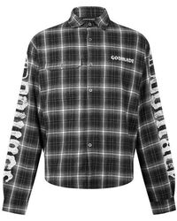 God Made - Long Sleeve Patterned Shirt - Lyst