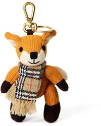 Burberry - Burb Fox Scarf Ld63 - Lyst