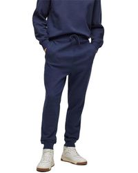BOSS - Seglitchstitch Closed Hem Fleece Joggers - Lyst