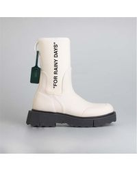 Off-White c/o Virgil Abloh - Off Sponge Rubber Rainboots - Lyst