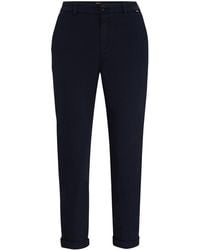 BOSS - Tashani Slim Fit Trousers - Lyst