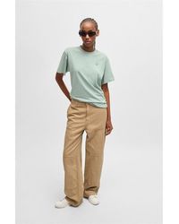 HUGO - Hacarpe-1-D B 10263769 01 Straight Leg Trousers - Lyst