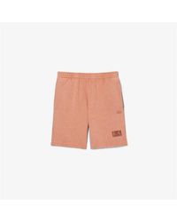 Lacoste - Fleece Jogger Shorts - Lyst