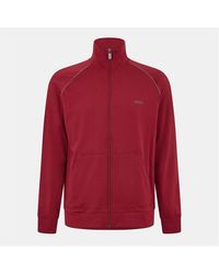 BOSS - Mixmatch Full Zipped Fleece Jacket - Lyst
