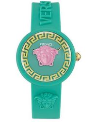 Versace - Medusa Quartz Analogue Quartz Watch - Lyst