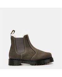Dr. Martens - 2976 Leonore Fur Lined Chelsea Boot - Lyst