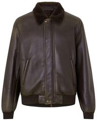 Prada - Shearling Lthr Sn64 - Lyst
