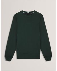 Ted Baker - Long-Sleeve Crew Tracksuit Top - Lyst