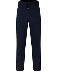 BOSS - Straight Leg Trousers - Lyst