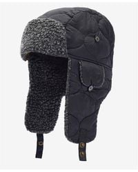 Barbour - Sandbay Quilted Trapper Hat - Lyst