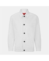 HUGO - Tommy Jeans Original Stretch Shirt - Lyst