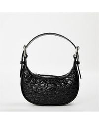 BY FAR - Mini Soho Croc Bag - Lyst