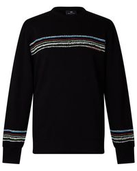 Paul Smith - Ps Stripe Crew Knit Sn64 - Lyst