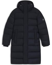 BOSS - Cenuto Water Repellent Long Puffer Jacket - Lyst