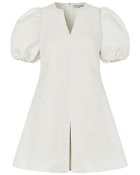 Stine Goya - Pleated Mini Dress - Lyst