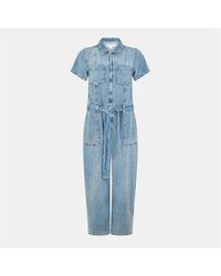 GOOD AMERICAN - Linen Lightweight Jumpsuit - Lyst