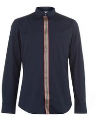 Burberry Icon Stripe Shirt - Blue