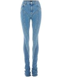 Mugler - Spiral Jeans - Lyst