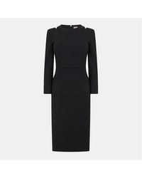 BOSS - Dadeka Wrap Dress - Lyst