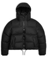 Rains - Alta Water-Resistant Quilted Short Puffer Jacket - Lyst