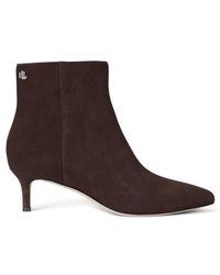 Ralph Lauren - Ankle Heeled Boots - Lyst
