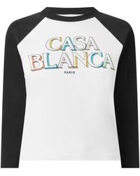 CASABLANCA - Casa Stack Tee Ld64 - Lyst