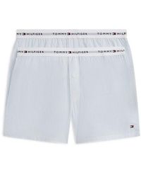Tommy Hilfiger - 2 Pack Woven Boxer Shorts - Lyst