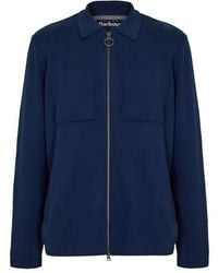 Barbour - Croscombe Knit Modern Heritage Cardigan - Lyst