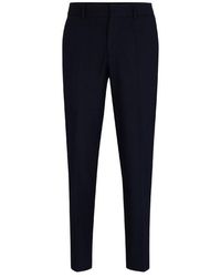 BOSS - P Genius Cw Straight Leg Trousers - Lyst