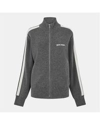Palm Angels - Knitted Tracksuit Top - Lyst