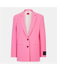HUGO - Aita Tailored Blazer - Lyst