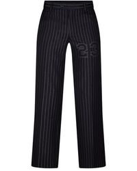 Off-White c/o Virgil Abloh - 23 Pinstripe 2023 Slim Fit Trousers - Lyst