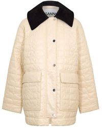 Ganni - Lightweight Quilted Jacket - Lyst