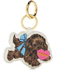 Ganni - Dog Keyring - Lyst
