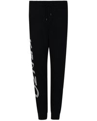 KENZO Track Jogging Bottoms - Black