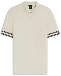 BOSS - Hbg Zone Sleek Button-Up Polo Shirt - Lyst