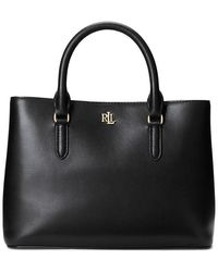 Lauren by Ralph Lauren - Smooth Leather Small Marcy Satchel - Lyst