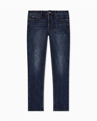 Emporio Armani - 5 Pockets Pant - Lyst