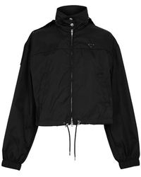 Prada - Hooded Rain Anorak - Lyst
