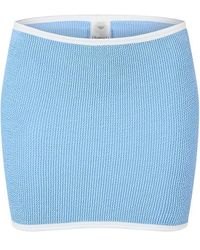 Hunza G - Swim Skirt And Tube Top - Lyst