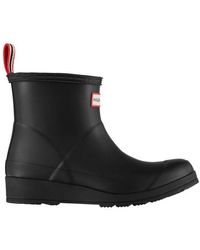 HUNTER - Play Short Wellington Boots - Lyst