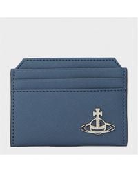 Vivienne Westwood - Plain Leather Orb Kent Card Holder - Lyst