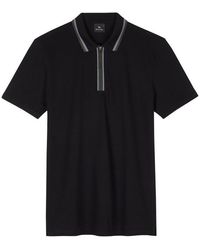 Paul Smith - Ps Zip Tip Polo - Lyst