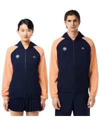 Lacoste - Water-Resistant Rain Anorak - Lyst
