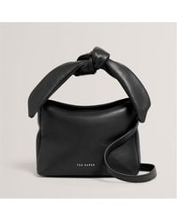 Ted Baker - Soft Knot Leather Crossbody Bag - Lyst