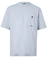 Stone Island - Stone Gd Pkt Tee Sn64 - Lyst