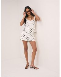 Nobody's Child - Polka Dot Tailored Shorts - Lyst